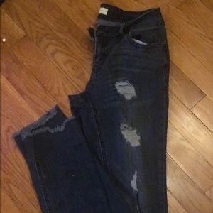 Cute distressed denim